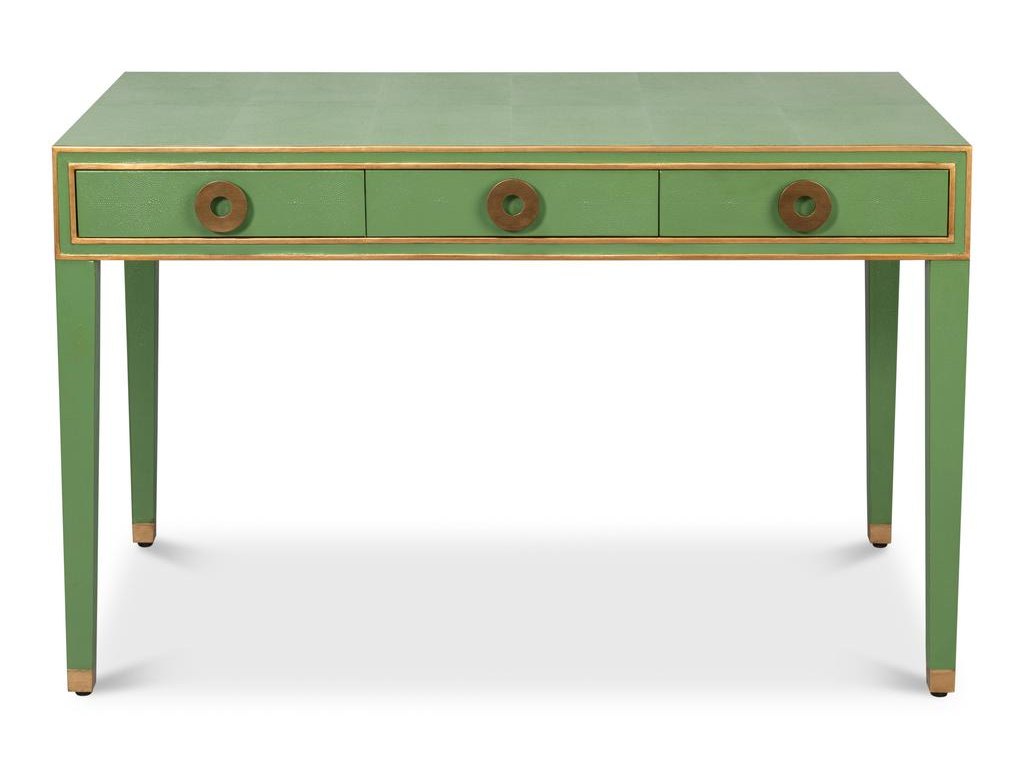 Gabriella Green Shagreen Desk/Table - Ornate Home