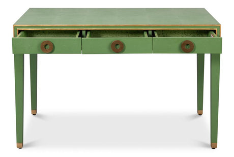 Gabriella Green Shagreen Desk/Table - Ornate Home
