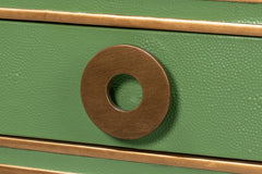 Gabriella Green Shagreen Desk/Table - Ornate Home