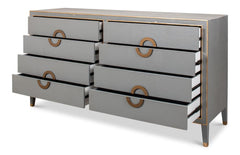 Gabriella Grey Chest Of Drawers - Ornate Home