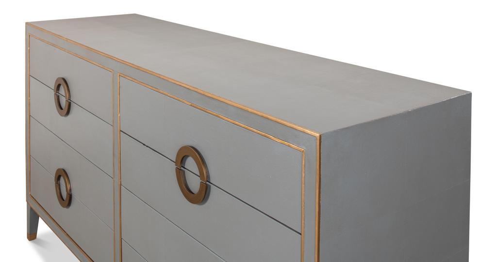 Gabriella Grey Chest Of Drawers - Ornate Home