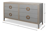 Gabriella Grey Chest Of Drawers - Ornate Home