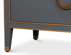 Gabriella Grey Chest Of Drawers - Ornate Home