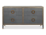 Gabriella Grey Chest Of Drawers - Ornate Home