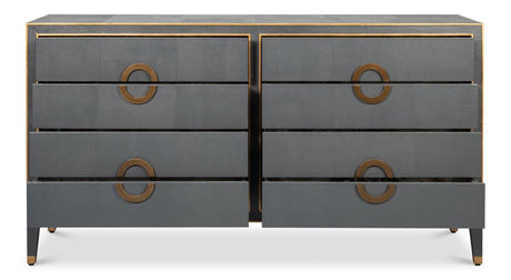 Gabriella Grey Chest Of Drawers - Ornate Home
