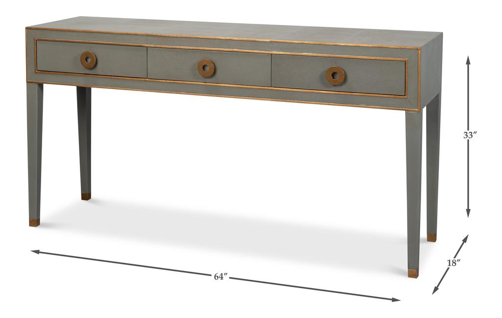 Gabriella Grey Console - Ornate Home