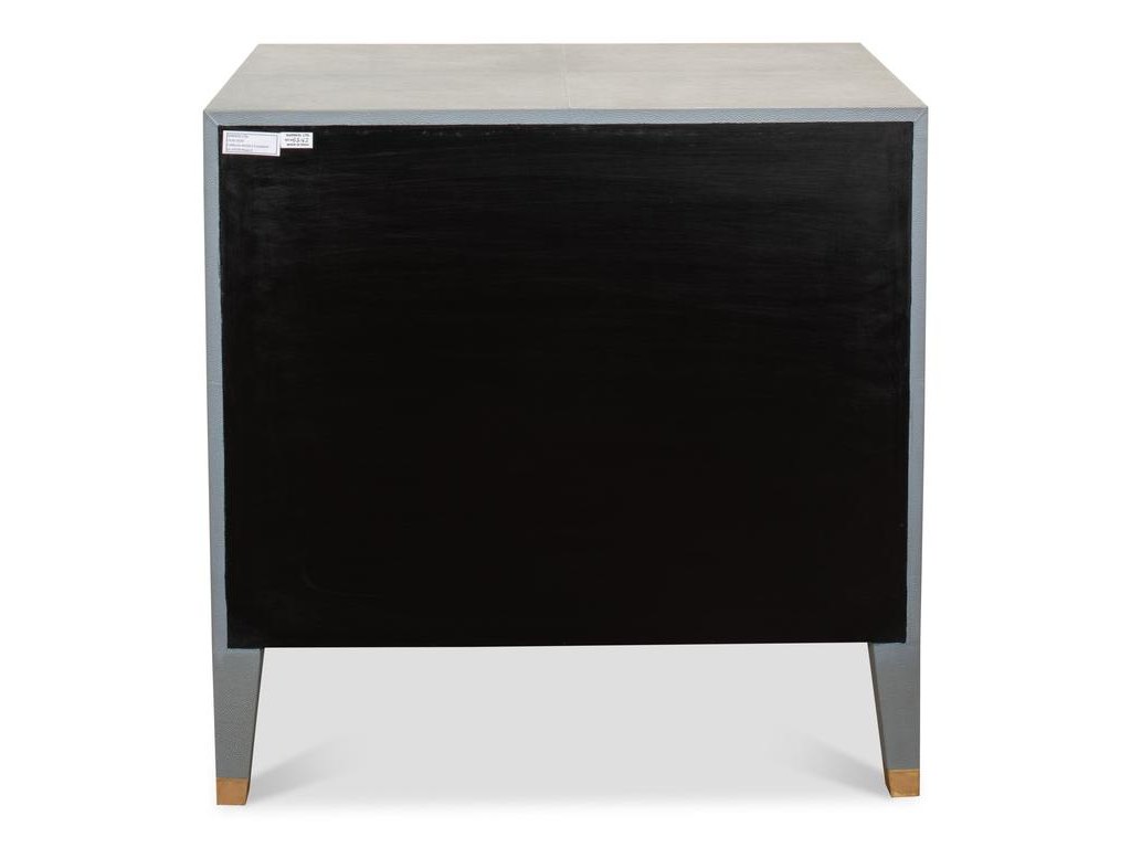 Gabriella Grey Nightstand - Ornate Home