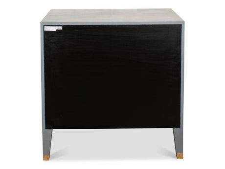 Gabriella Grey Nightstand - Ornate Home
