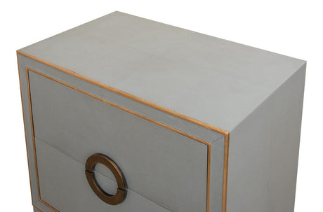 Gabriella Grey Nightstand - Ornate Home