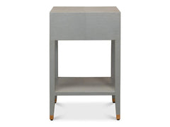 Gabriella Grey Nightstand - Ornate Home