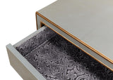 Gabriella Grey Nightstand - Ornate Home