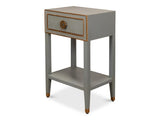 Gabriella Grey Nightstand - Ornate Home