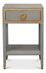 Gabriella Grey Nightstand - Ornate Home