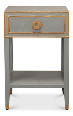 Gabriella Grey Nightstand - Ornate Home