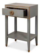 Gabriella Grey Nightstand - Ornate Home