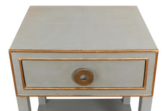 Gabriella Grey Nightstand - Ornate Home