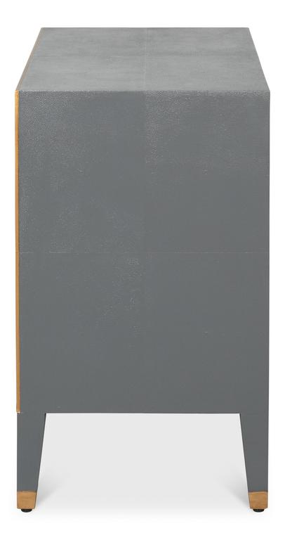 Gabriella Grey Nightstand - Ornate Home