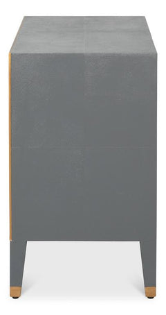 Gabriella Grey Nightstand - Ornate Home