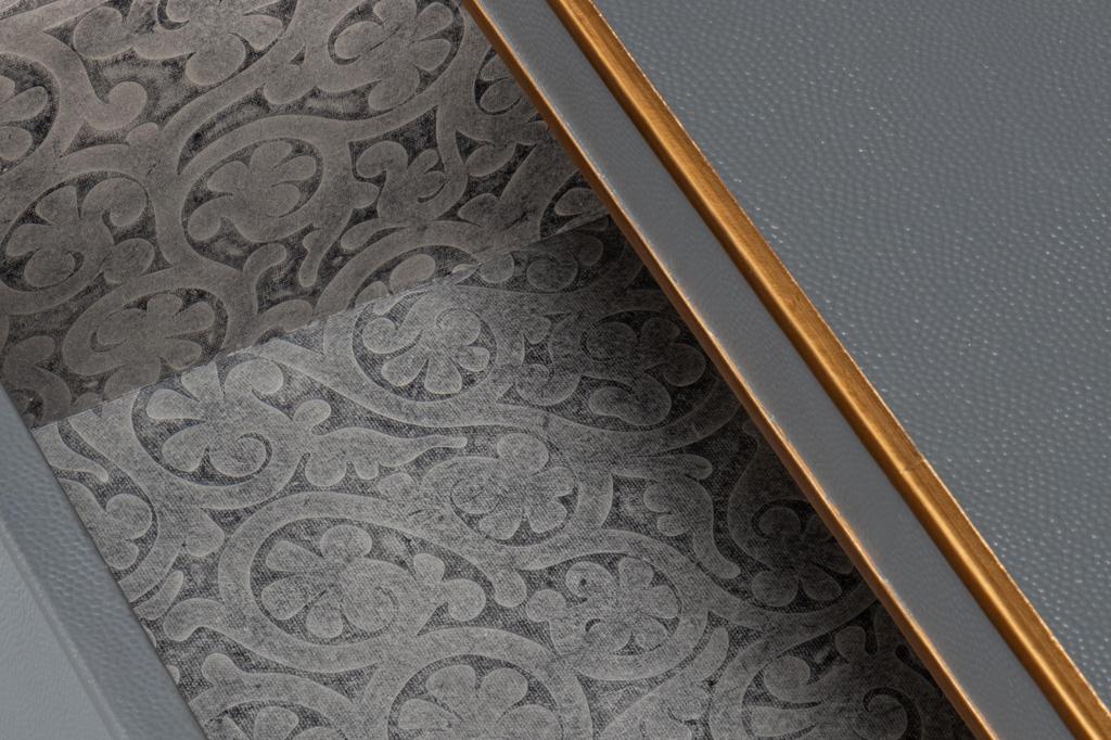 Gabriella Grey Nightstand - Ornate Home