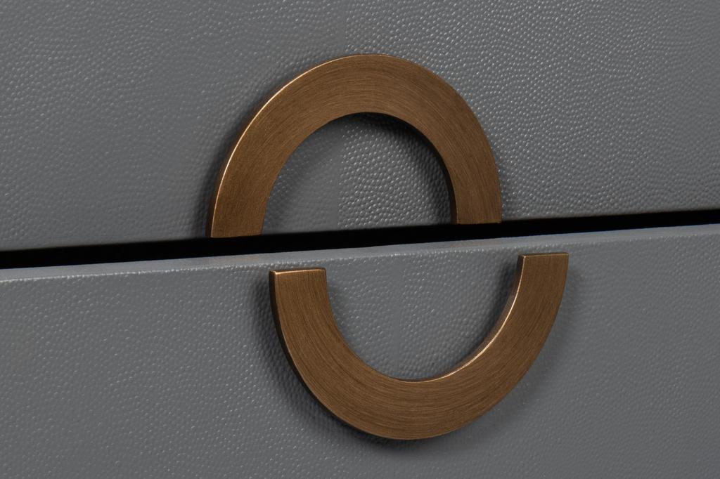 Gabriella Grey Nightstand - Ornate Home