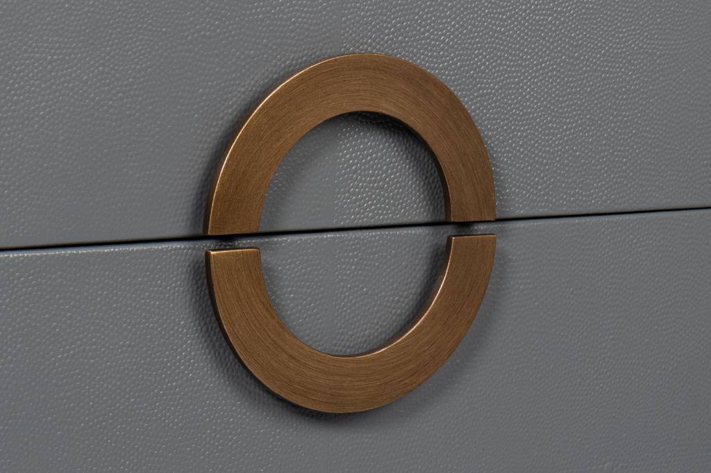 Gabriella Grey Nightstand - Ornate Home