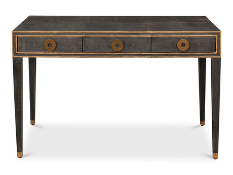Gabriella Grey Shagreen Desk/Table - Ornate Home
