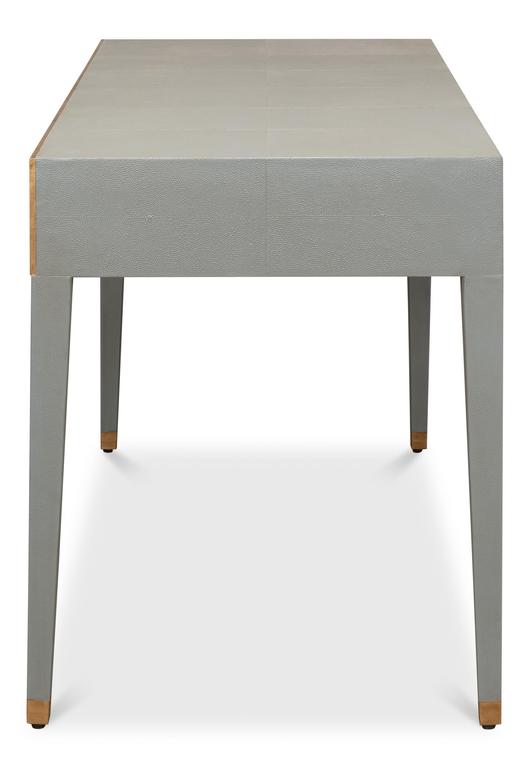 Gabriella Grey Shagreen Desk/Table - Ornate Home