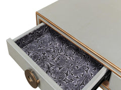 Gabriella Grey Shagreen Desk/Table - Ornate Home