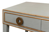 Gabriella Grey Shagreen Desk/Table - Ornate Home