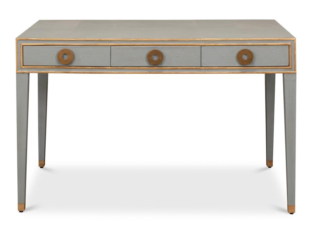 Gabriella Grey Shagreen Desk/Table - Ornate Home