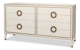 Gabriella Osprey White Chest of Drawers - Ornate Home