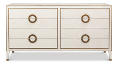 Gabriella Osprey White Chest of Drawers - Ornate Home
