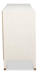 Gabriella Osprey White Chest of Drawers - Ornate Home