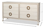 Gabriella Osprey White Chest of Drawers - Ornate Home