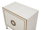 Gabriella Osprey White Nightstand - Ornate Home