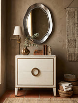 Gabriella Osprey White Nightstand - Ornate Home