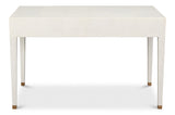 Gabriella Osprey White Shagreen Desk/Table - Ornate Home