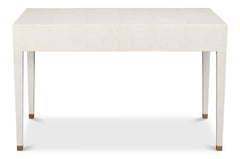 Gabriella Osprey White Shagreen Desk/Table - Ornate Home