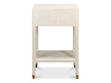 Gabriella White Nightstand - Ornate Home