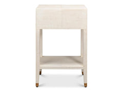 Gabriella White Nightstand - Ornate Home