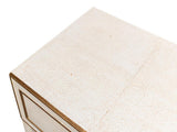 Gabriella White Nightstand - Ornate Home