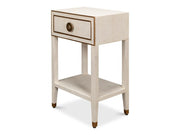 Gabriella White Nightstand - Ornate Home