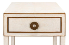 Gabriella White Nightstand - Ornate Home