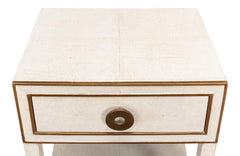 Gabriella White Nightstand - Ornate Home