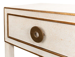 Gabriella White Nightstand - Ornate Home