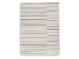 Gadence Ivory/Tan Medium Rug (Online Special Price) - Ornate Home