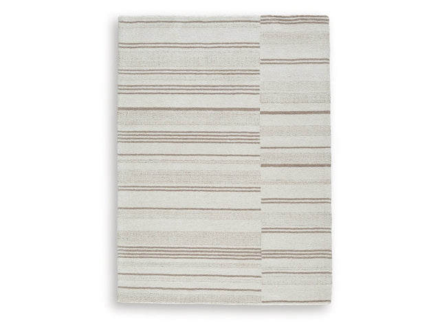 Gadence Ivory/Tan Medium Rug - Ornate Home