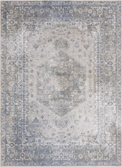 Gael Blue Boutique Washable Rug - Ornate Home