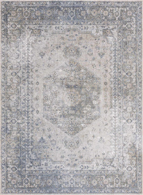 Gael Blue Boutique Washable Rug - Ornate Home