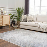 Gael Blue Boutique Washable Rug - Ornate Home